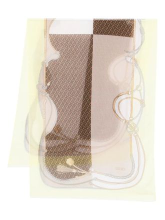 Liu Jo patterned scarf - Neutrals