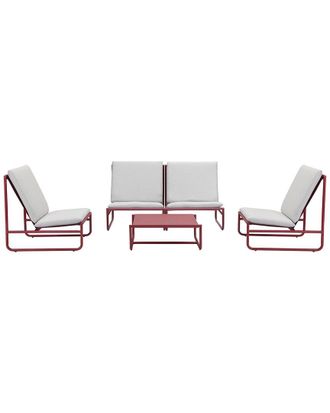 Pangea Home Indoor/Outdoor Sean 5Pc Sofa Set