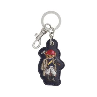 Polo Ralph Lauren Bear Keyring - unisex - Sleutelhangers & Tashangers - Blauw - ONE Size - Leer - Accessoires