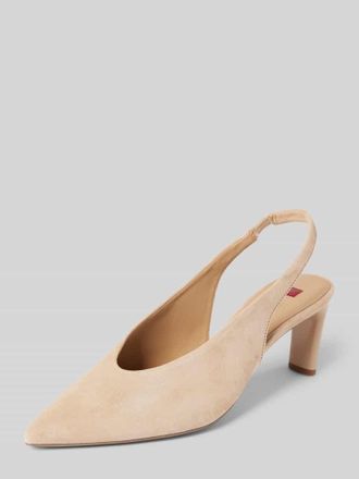 H&ouml;gl Pumps mit elastischem Einsatz in Hellbraun, Gr&ouml;&szlig;e 38