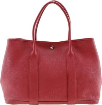 Herm&egrave;s Tweedehands leren handtassen - Dames - Vintage Shopper - Rood - ONE Size - Vintage