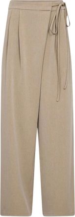 Co'Couture Emina CC Wrap Pant - Trousers - Mujer - Beige - M