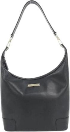 Gucci Pre-owned Leren Schoudertas - Dames - Vintage Schoudertas - Zwart - ONE Size - Leer - Vintage
