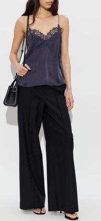 Iro Silk Top Newin, Womens, Navy Blue