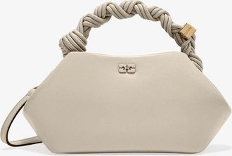 Ganni Grey Light Small Bou Bag