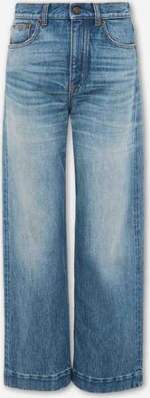 Chlo&eacute; Wide Leg Jeans