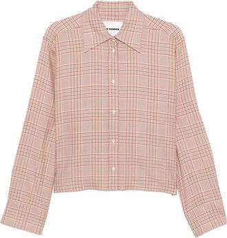 Jil Sander Camicia a quadri - Toni neutri
