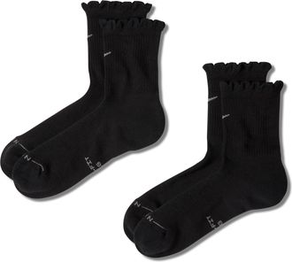 Nike Unisex Everyday Elevated Mid-Crew Socks (2 Pairs) in Multicolor | IH8621-900