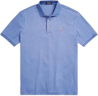 Polo Ralph Lauren Blauw Polo Shirt met Pony Logo - Heren - Polos - Blauw - S - Tops