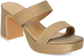 Matisse Footwear Delancey Platform Slide Sandal in Honey at Nordstrom, Size 10