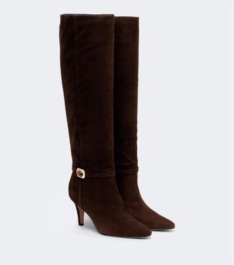 Veronica Beard Botas altas Angeline de ante