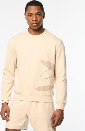 Sergio Tacchini Ciro Crewneck Sweatshirt in Fog at Nordstrom, Size Xx-Large