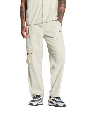Puma PUMATECH Mens Loose Fit Cargo Pants, Desert Dust Beige, XL