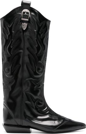 Toga Archives leather cowboy boots - women - Bos Taurus/Bos Taurus/Leather - 41 - Black