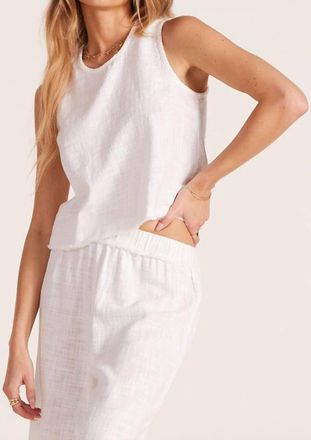 bobi Shell Tank In Cream