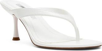 Steve Madden Faroh Flip Flop in White Patent at Nordstrom, Size 6.5
