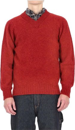 Howlin Uomo, Maglie, Rosso, M, new