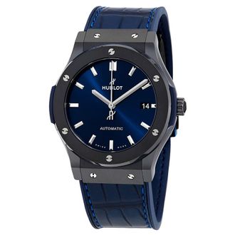 Hublot Pre-owned Hublot Classic Fusion Automatic Blue Dial Mens Watch 511.CM.7170.LR