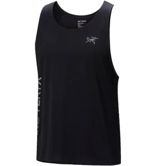 Arc'teryx Mens Norvan Downward Logo Tank Top Black XL