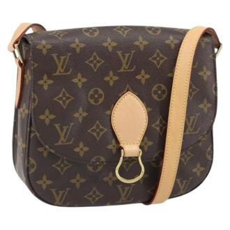 Louis Vuitton Pre-owned Cross Body Bags, female, Brown, Size: ONE SIZE Pre-owned Saint Cloud Shoulder Bag
