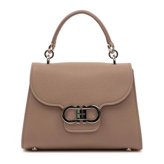 Ferragamo Dames, Tassen, Grijs, Maat: ONE Size Zijde