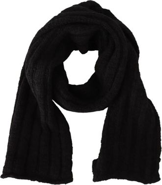 Dolce & Gabbana Winter Scarves - unisex - Wintersjaals - Zwart - ONE Size - Wol - Accessoires