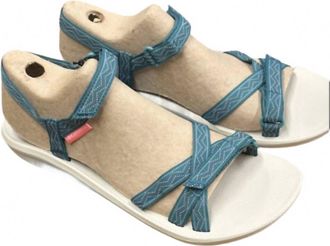 Columbia Womens Wave Train Sandals In Green Multi