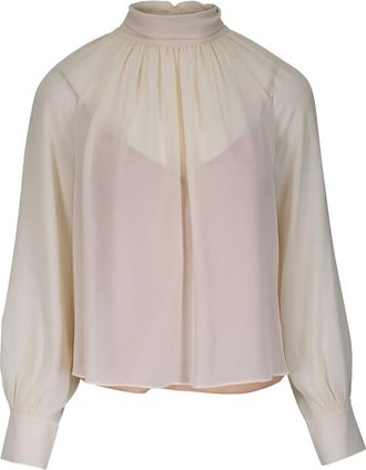 Vince Blusa a collo alto - Toni neutri
