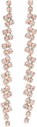 Forte_Forte My Jewel Crystal Drop Earrings - Dames - Oorbellen - Grijs - ONE Size - Accessoires