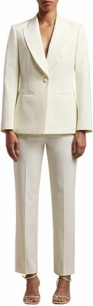 Rebecca Taylor Tuxedo Blazer in Ivory at Nordstrom, Size 00