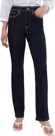 NYDJ Straight Triple Stitch Jeans in Morningtides Womens Clothing Morningtides : 12 29, Cotton/Denim/Elastane