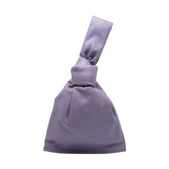 Bottega Veneta Pre-owned Top Handle Bag - Dames - Pre-owned - Paars - Maat: ONE Size