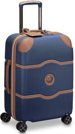 DELSEY Paris Chatelet Air 2.0 Carry on 21 Inch Hardside Luggage with Spinner Wheels in Navy Blue at Nordstrom, Size Small