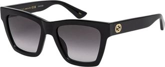 Gucci Gg1714S Cat-eye Zonnebril - Dames - Accessoires - Zwart - Maat: 54 MM