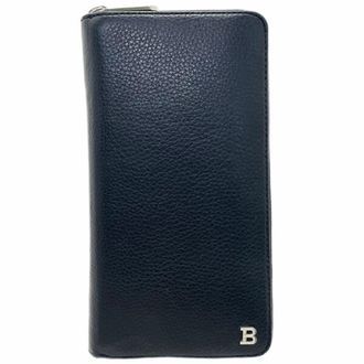 Bally Black Leather Coin Purse/Coin Case (Pre-Owned)
