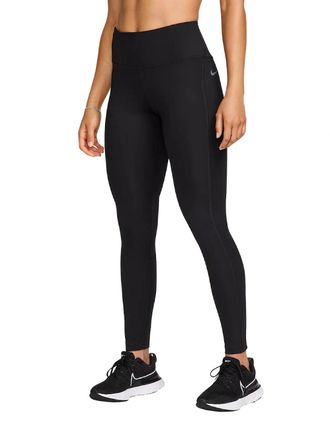 Nike Womens Nike Epic Fast Pocket Black Leggings - Size: 10