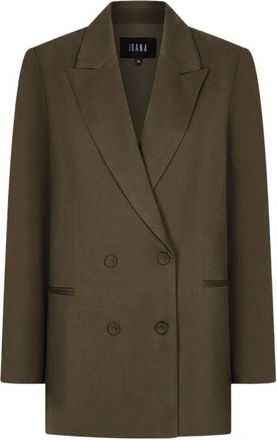 Ibana Joana Blazer - Dames - Jassen - Groen - Maat: XL Poliester