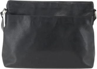 Chanel Pre-owned Vintage schoudertas - Dames - Vintage Schoudertas - Zwart - ONE Size - Leer - Vintage