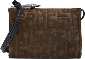 Longchamp La Voyageuse Leather Crossbody Bag in Khaki at Nordstrom Rack