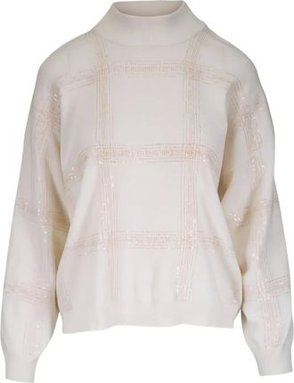 Brunello Cucinelli Maglione a maniche lunghe - Toni neutri