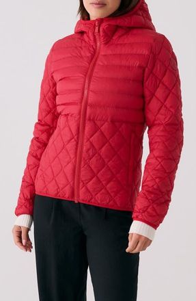 Lole The Base Packable Insulated Hooded Jacket in Crimson at Nordstrom, Size Medium