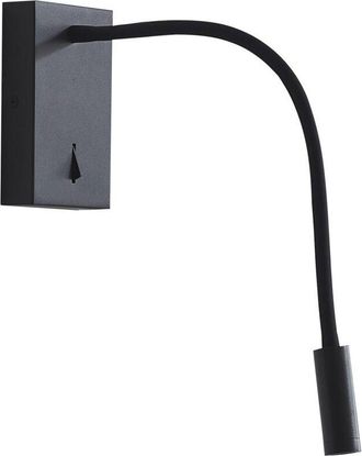 Lucande L&aacute;mpara De Pared Led hetti En Negro Metal - Lucande