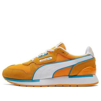 Puma Space Lab Contrast Athleisure Casual Sports Shoe Unisex Yellow 383591-02