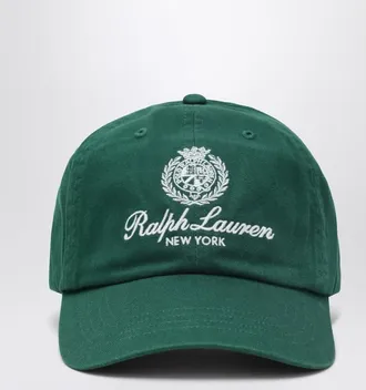 Polo Ralph Lauren Forest green cotton baseball cap