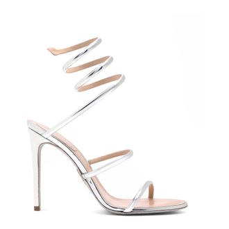 Rene Caovilla High Heel Sandals, female, Gray, Size: 7 1/2 US Cleo Sandal