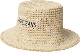 Pepe Jeans London Hats, female, Beige, Size: ONE SIZE Hats