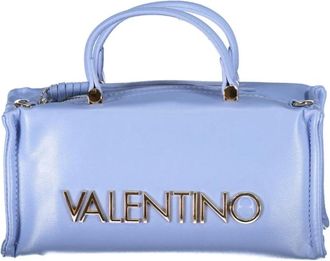 Mario Valentino Tassen, Dames, Blauw, ONE Size, Elegante Blauwe Dameshandtas