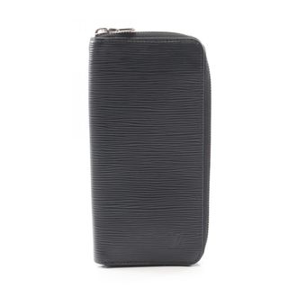 Louis Vuitton Black Noir Epi Leather Long Wallet (Bi-Fold) (Pre-Owned)