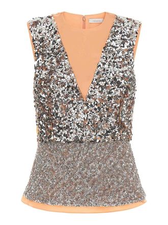 Paco Rabanne Sequin Top