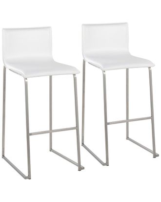 LumiSource Set Of 2 Mara Barstools